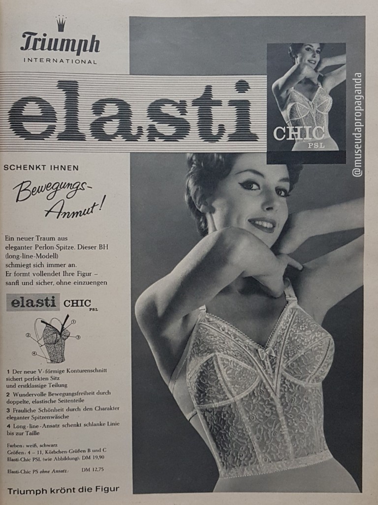Triumph 1962 Elasti, Girdle — Advertisement
